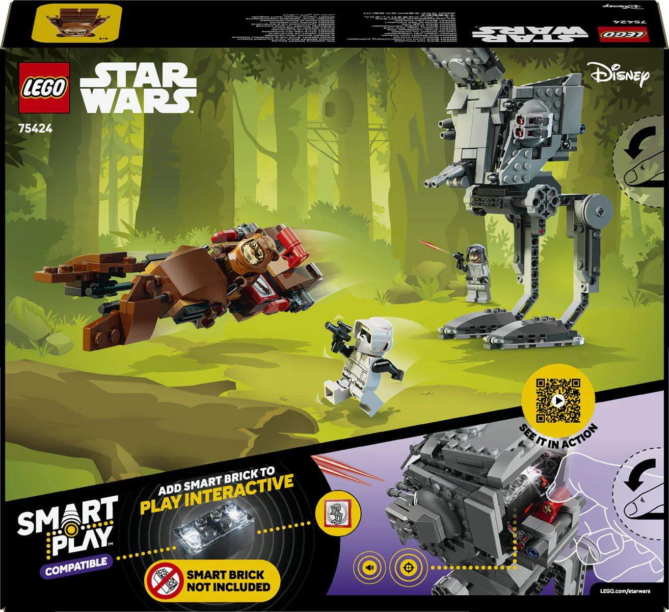 LEGO Star Wars SMART Play: AT-ST Attack on Endor 75424 - Image 5