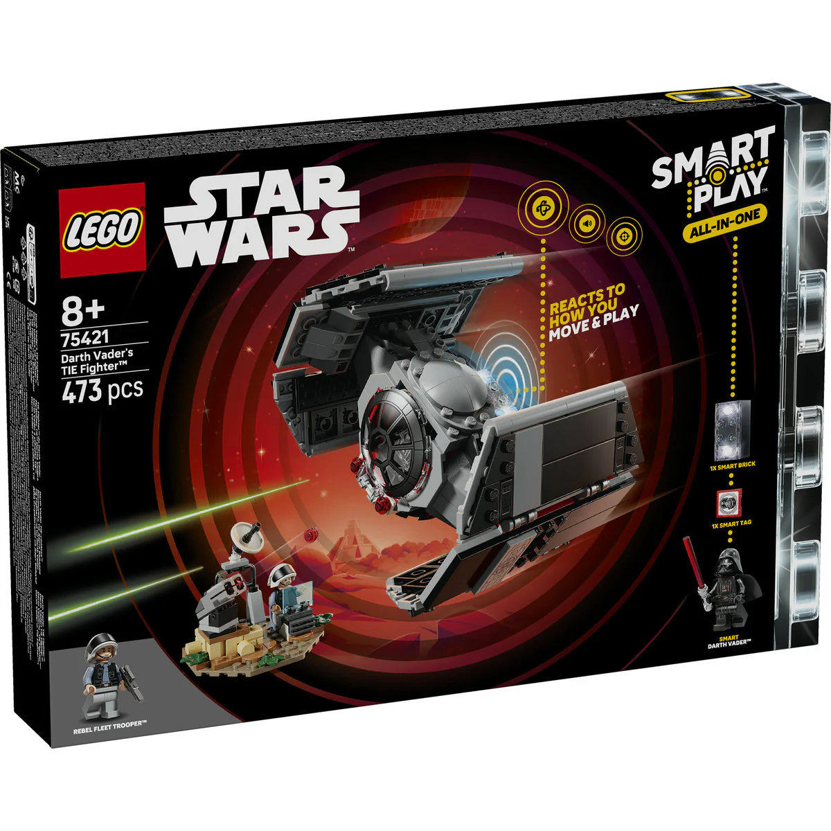 LEGO Star Wars SMART Play: Darth Vader’s TIE Fighter 75421 - Image 3