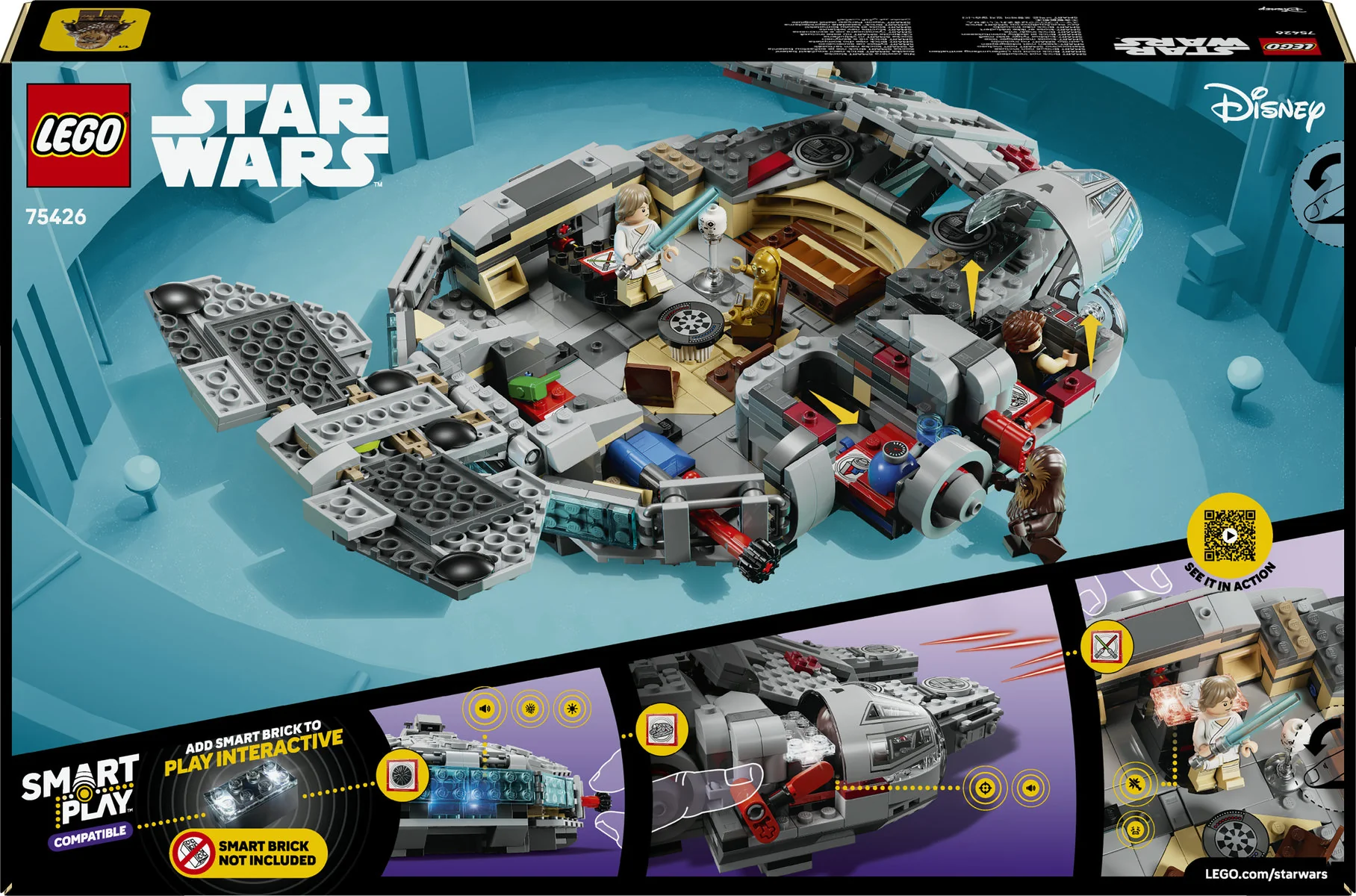 LEGO Star Wars SMART Play: Millennium Falcon 75426 - Image 4