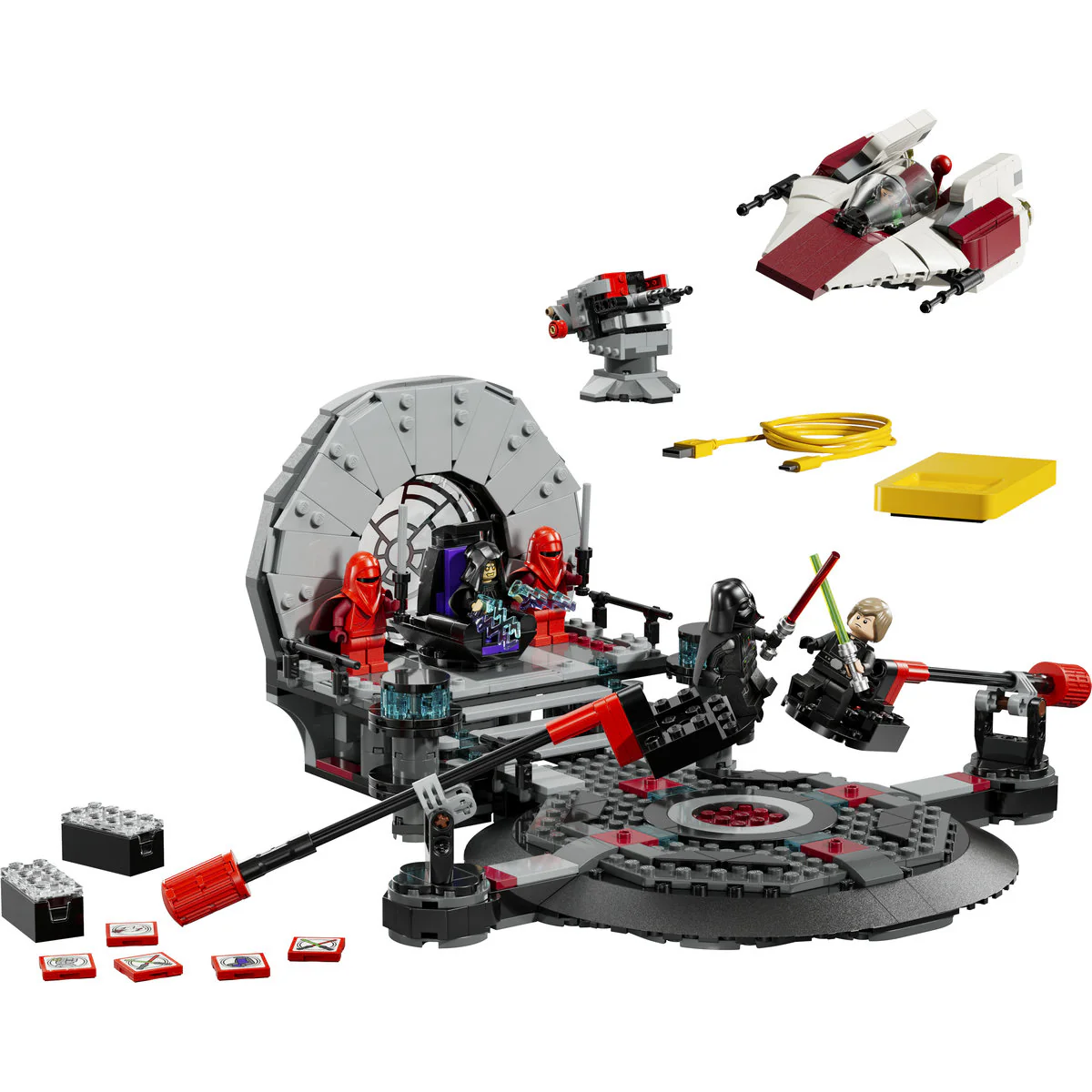 LEGO Star Wars SMART Play: Throne Room Duel & A-Wing 75427 - Image 2