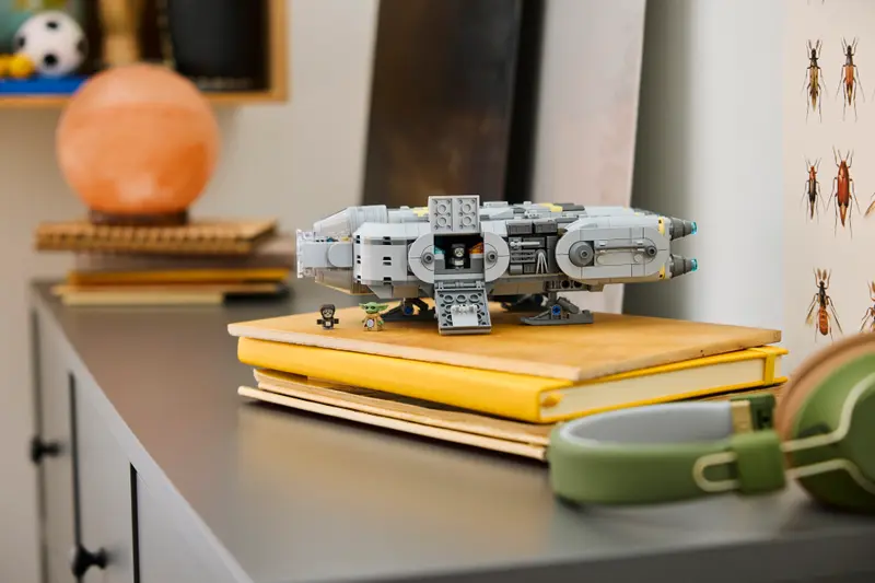 LEGO Star Wars The Mandalorian and Grogu™ Anzellan Starship Toy Building Set for Kids - 75445 - Image 8