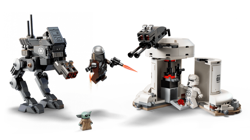 LEGO Star Wars The Mandalorian and Grogu™ AT-RT™ Attack - Toy Building Set for Kids - 75444 - Image 3
