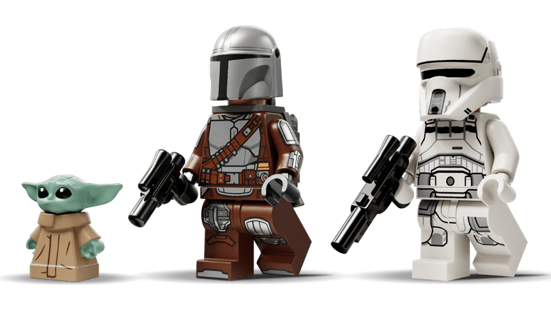 LEGO Star Wars The Mandalorian and Grogu™ AT-RT™ Attack - Toy Building Set for Kids - 75444 - Image 5