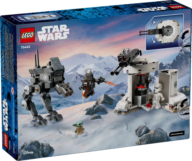 LEGO Star Wars The Mandalorian and Grogu™ AT-RT™ Attack - Toy Building Set for Kids - 75444 - Image 7