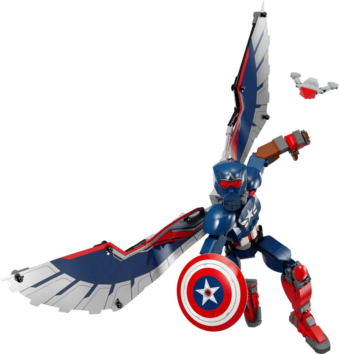 LEGO Super Heroes New Captain America Construction Figure 76296 - Image 2