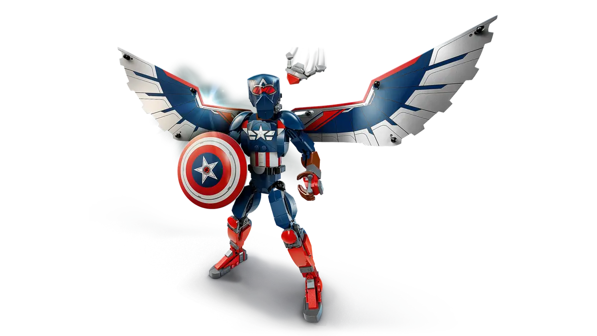 LEGO Super Heroes New Captain America Construction Figure 76296 - Image 3