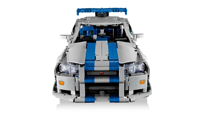 LEGO Technic 2 Fast 2 Furious Nissan Skyline GT-R (R34) Car 42210 - Image 3