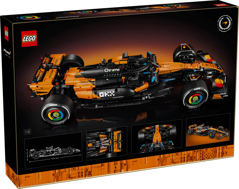 LEGO Technic McLaren MCL39 F1 Car Model Kit 42228 - Image 10