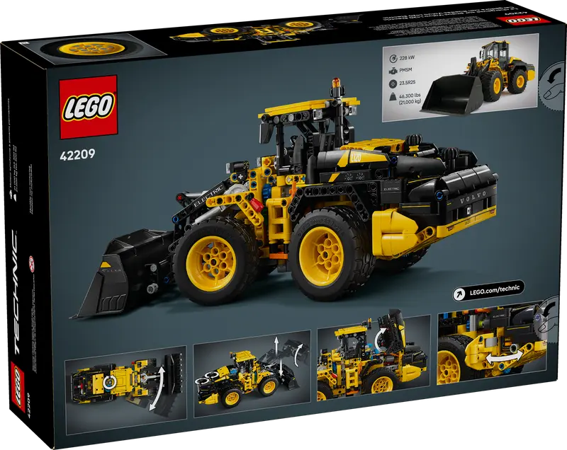LEGO Technic Volvo L120 Electric Wheel Loader 42209 - Image 8