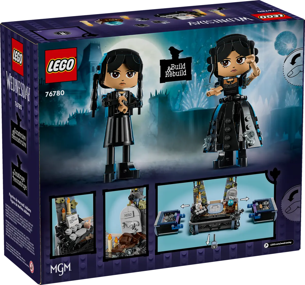 LEGO Wednesday Addams Figure 76780 - Image 7