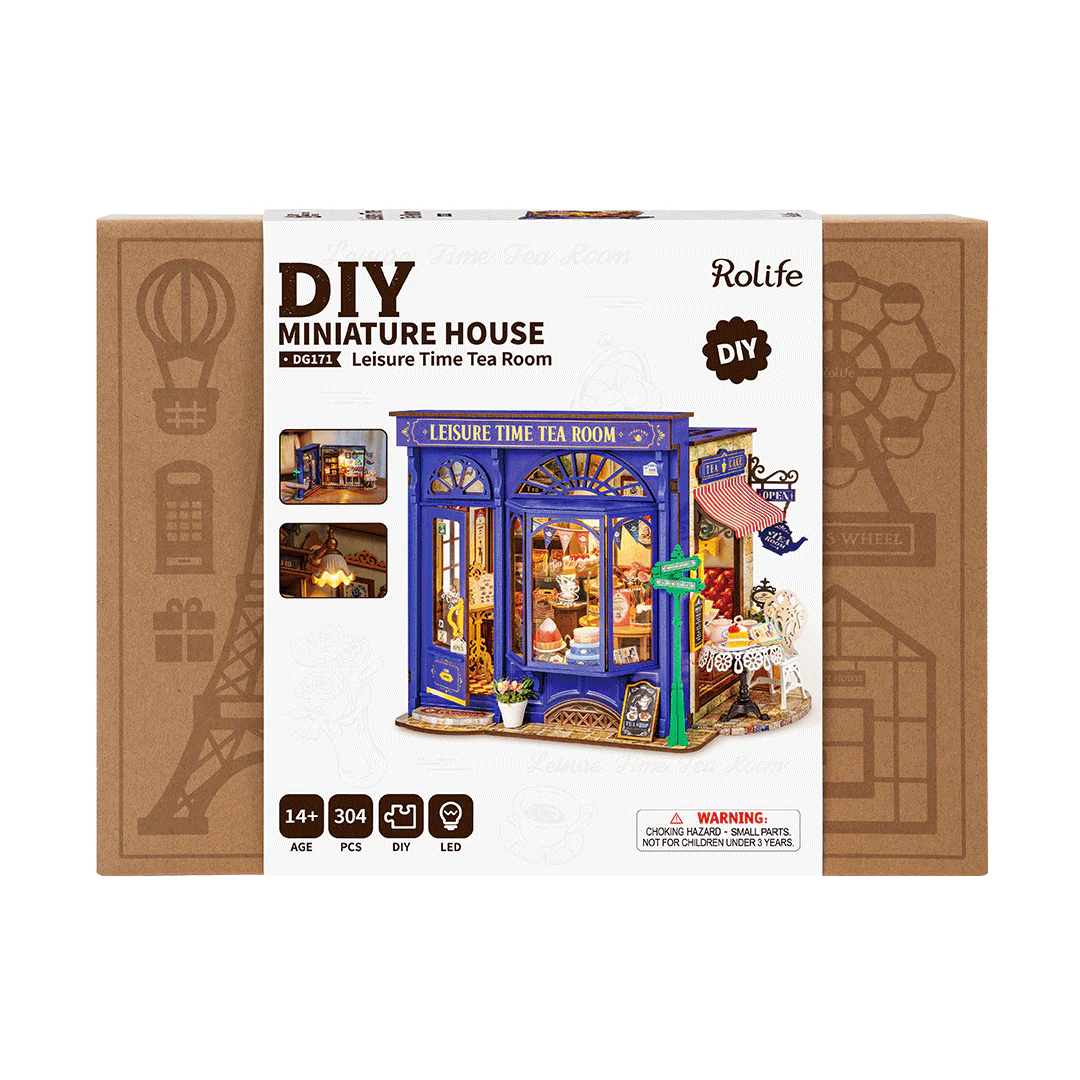 Leisure Time Tea Room DIY miniature house - Image 10