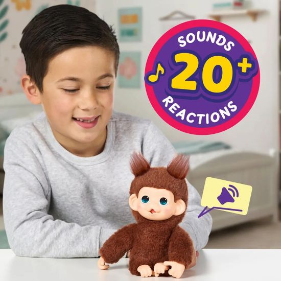 Little Live Pets My Baby - Mini Monkey (Pink) - Image 2