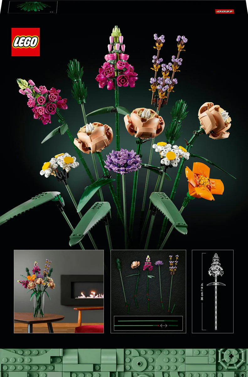 LEGO Flower Bouquet 10280 - Image 3