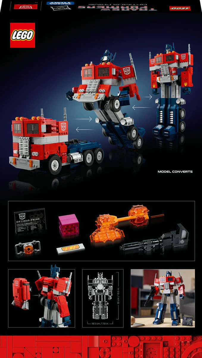 LEGO Icons Optimus Prime 10302 - Image 3
