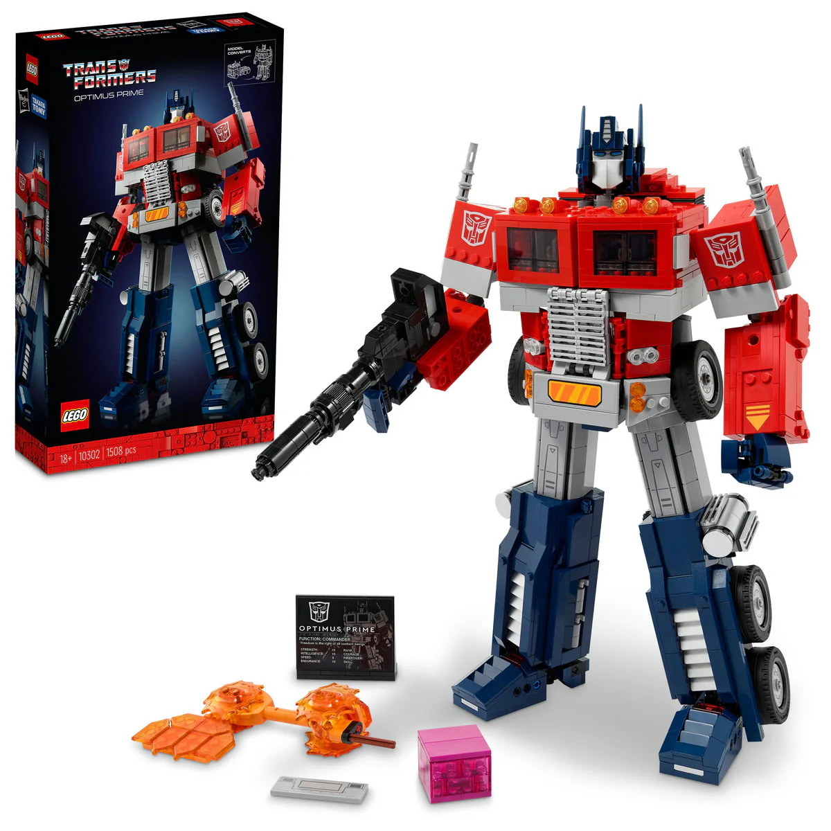 LEGO Icons Optimus Prime 10302 - Image 4