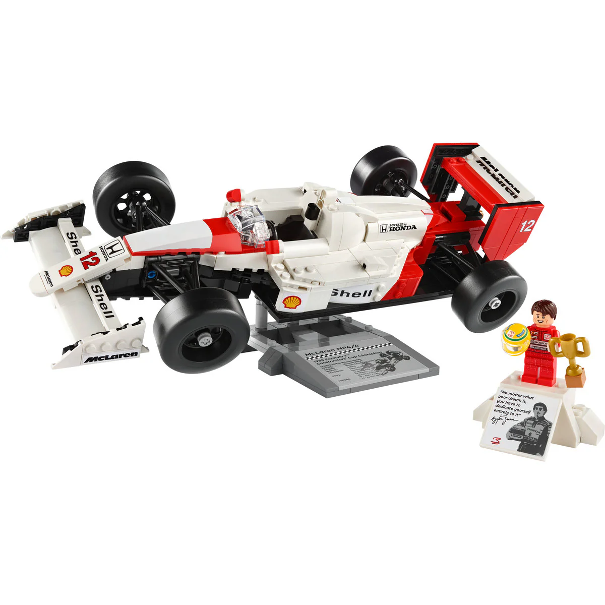 LEGO Icons McLaren MP4/4 & Ayrton Senna Set 10330 - Image 5