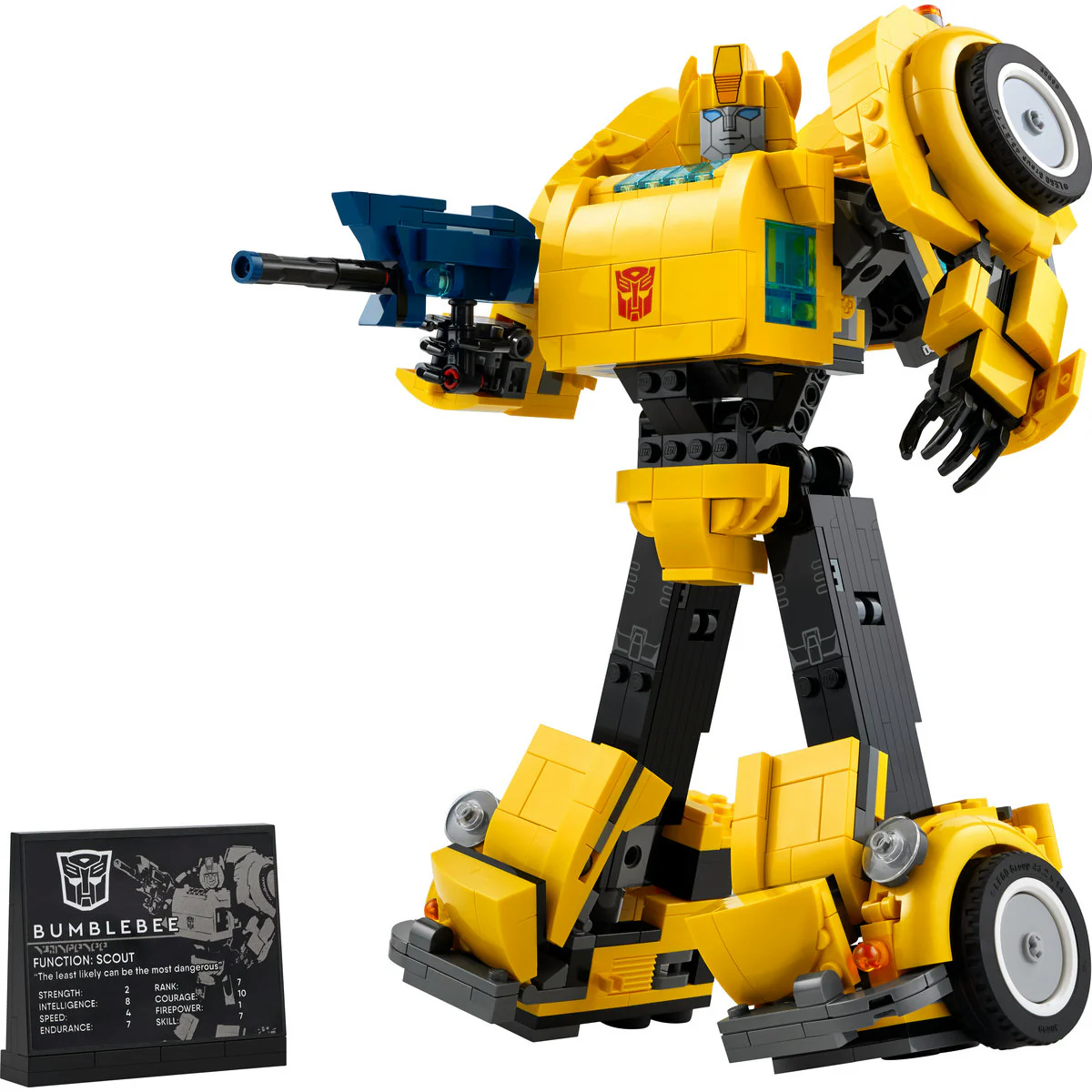 LEGO Icons Transformers Bumblebee Model Set 10338 - Image 5