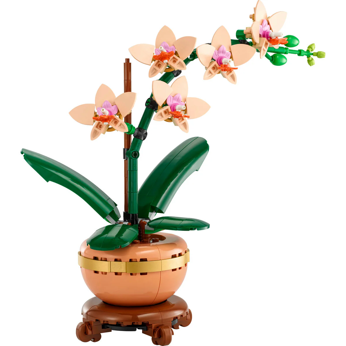 LEGO Botanicals Mini Orchid Faux Plant Set 10343 - Image 5