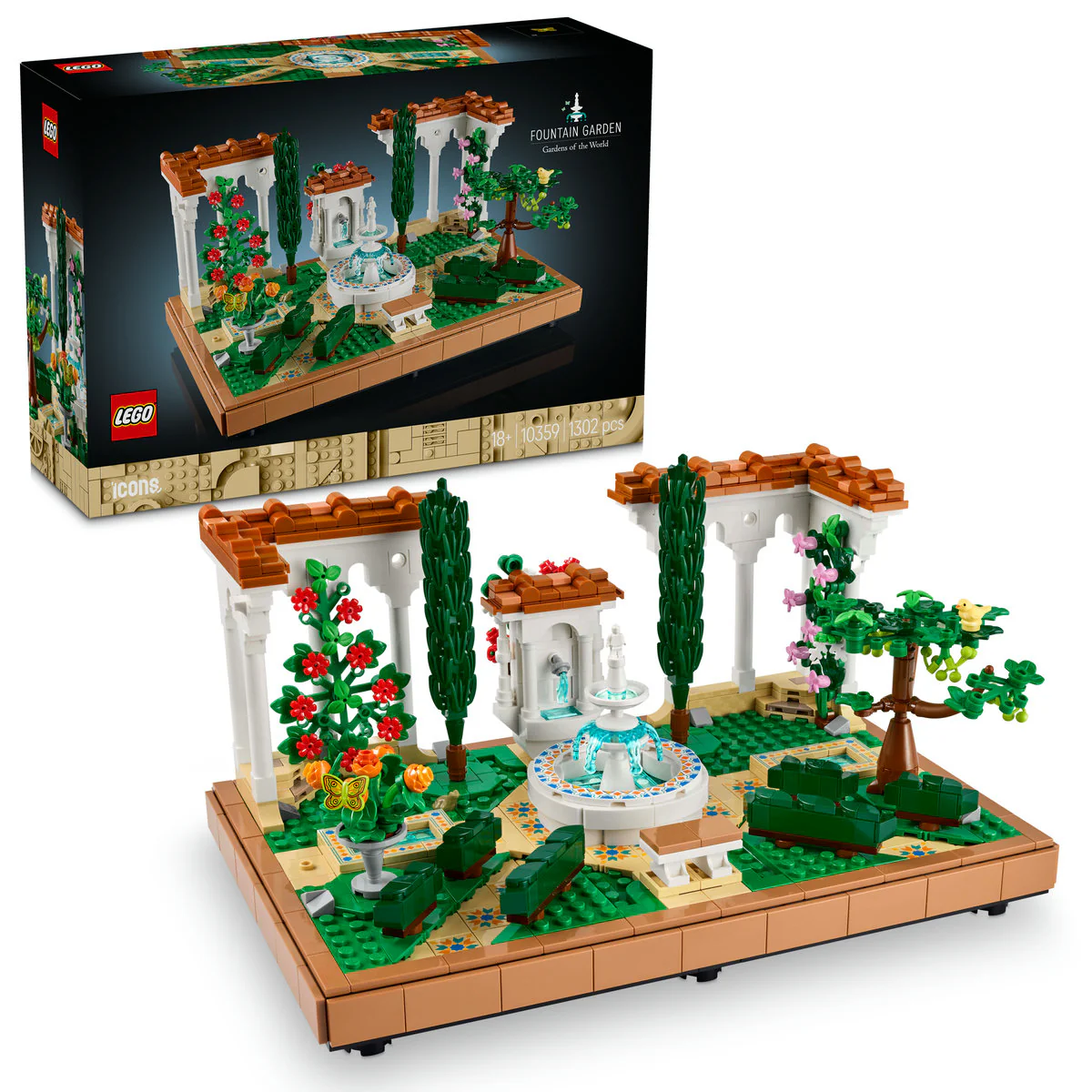LEGO Fountain Garden 10359 - Image 4