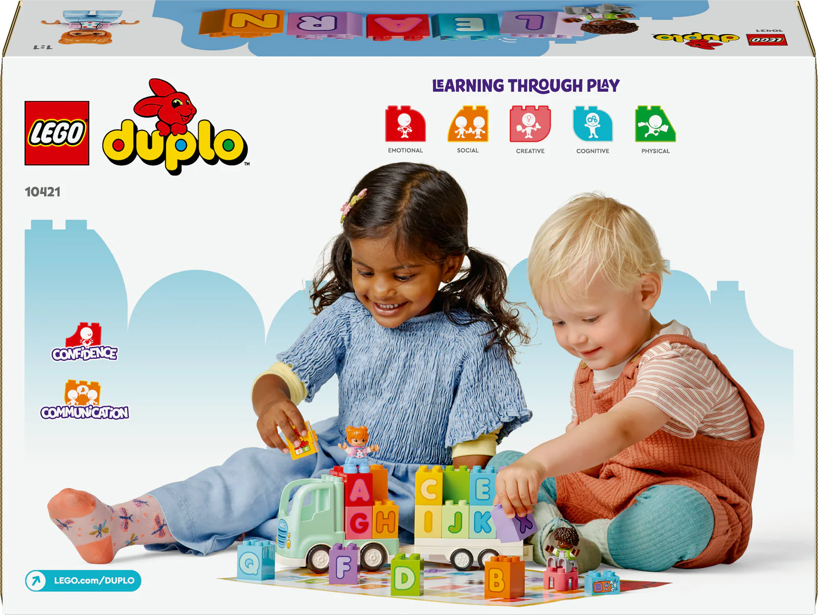 LEGO DUPLO Town Alphabet Truck Learning Toy 10421 - Image 3