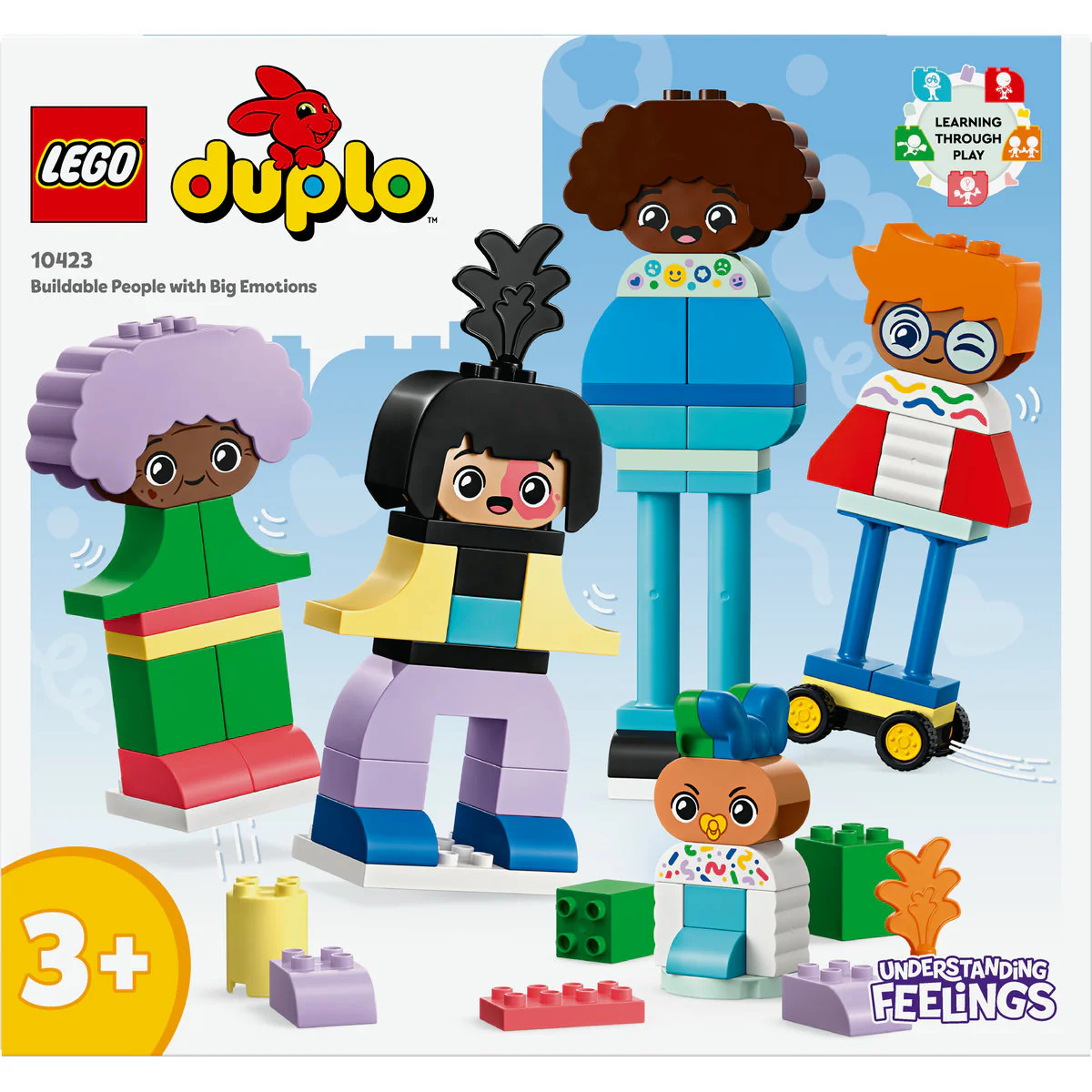 LEGO DUPLO Town Buildable People with Big Emotions 10423 - Image 2