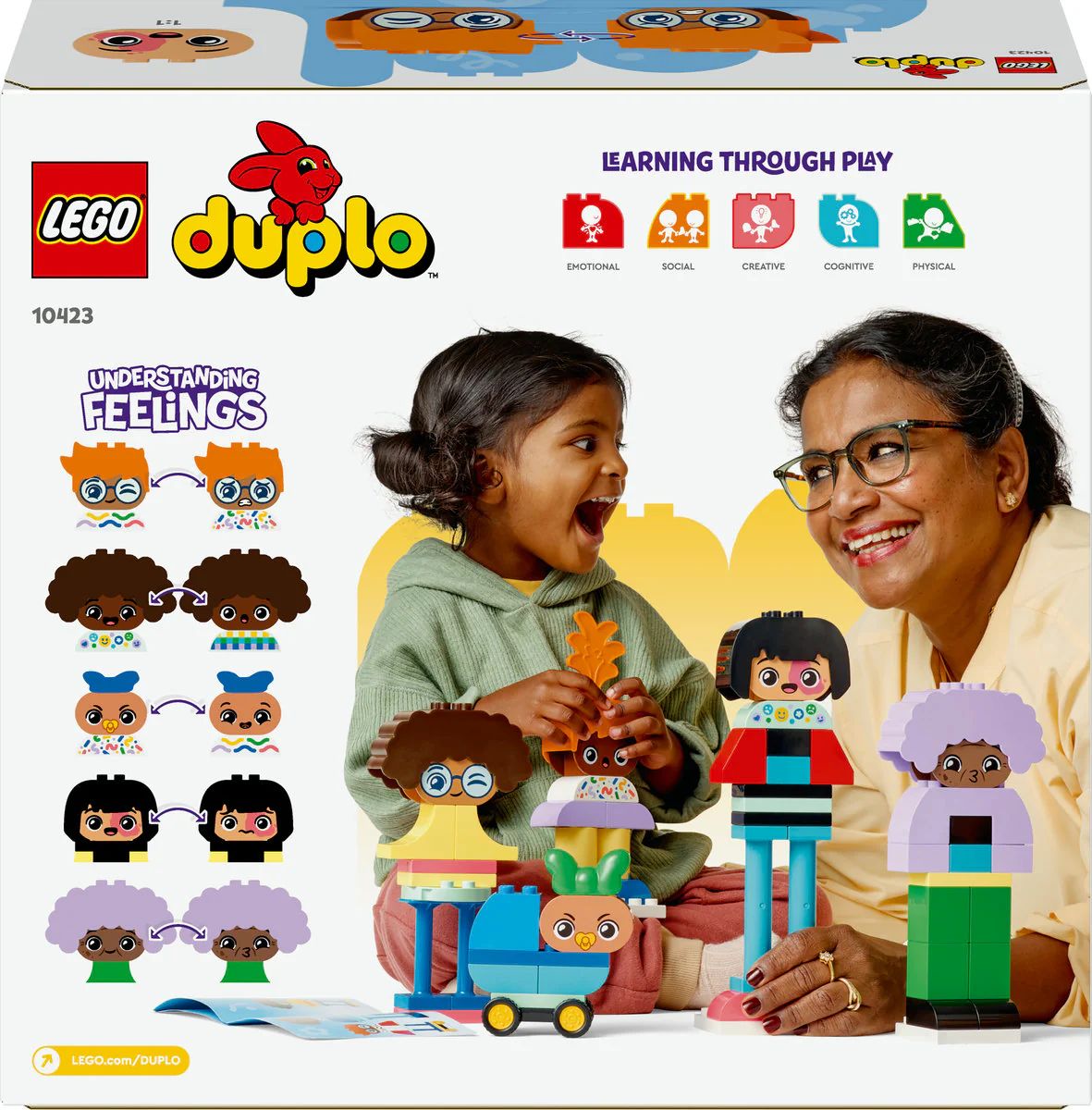 LEGO DUPLO Town Buildable People with Big Emotions 10423 - Image 3