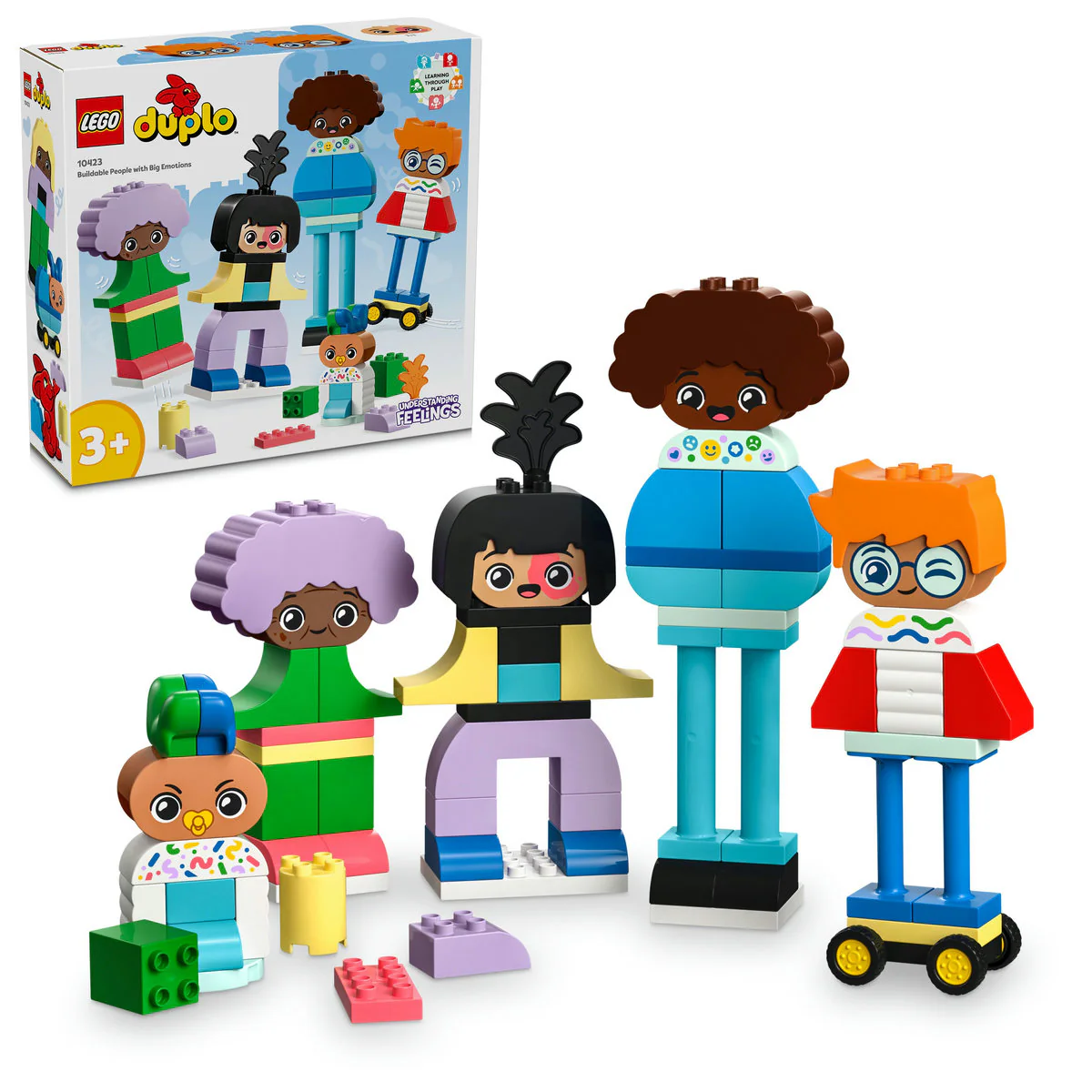 LEGO DUPLO Town Buildable People with Big Emotions 10423 - Image 4