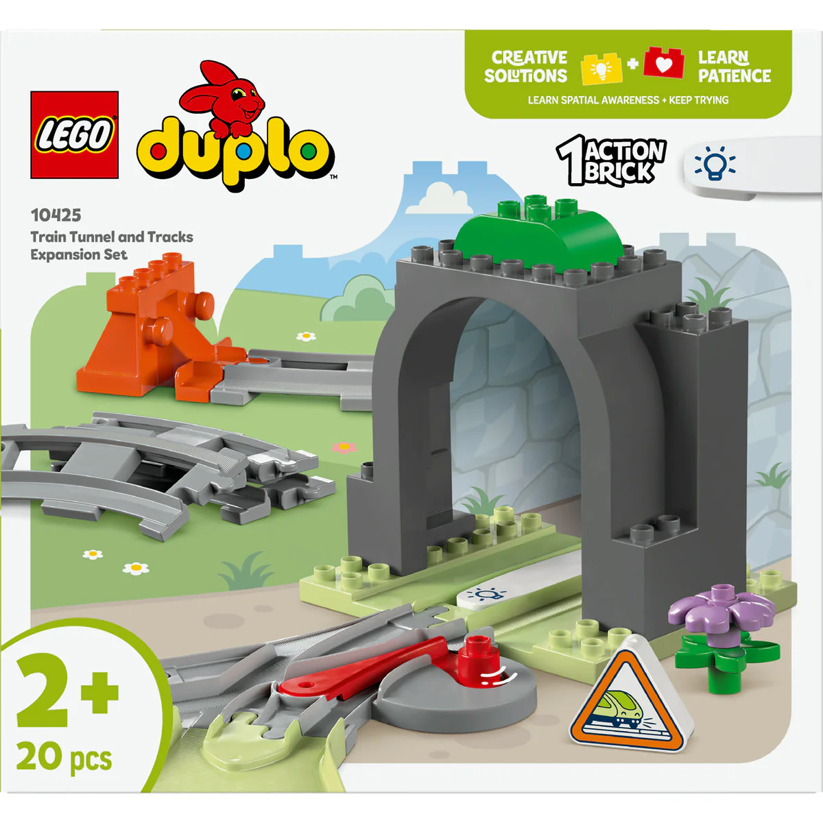 LEGO DUPLO Train Tunnel and Tracks Expansion Set 10425 - Image 2