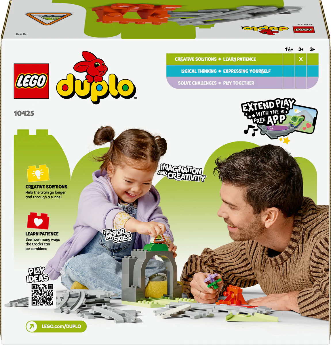 LEGO DUPLO Train Tunnel and Tracks Expansion Set 10425 - Image 3