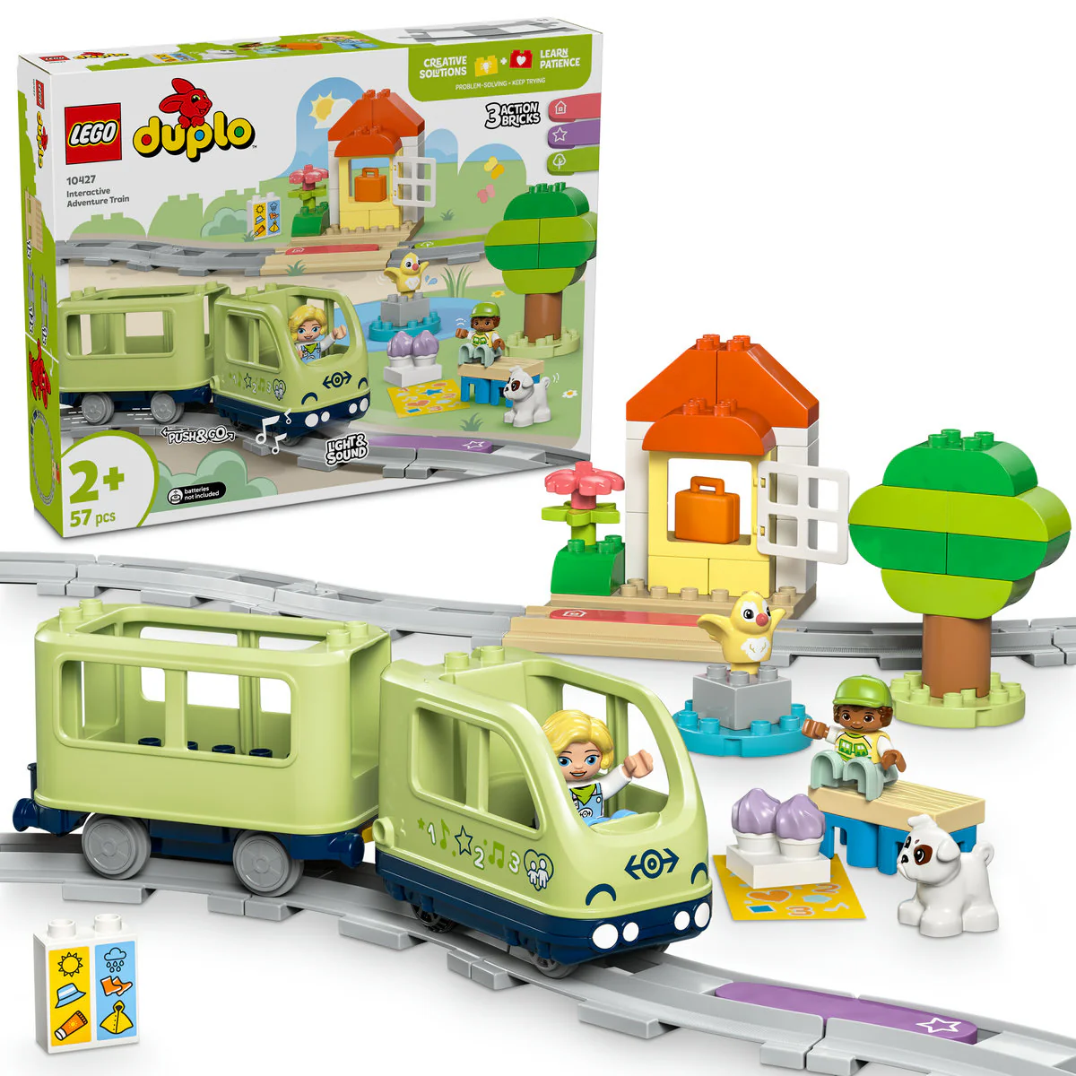 LEGO DUPLO Interactive Adventure Train Set 10427 - Image 4