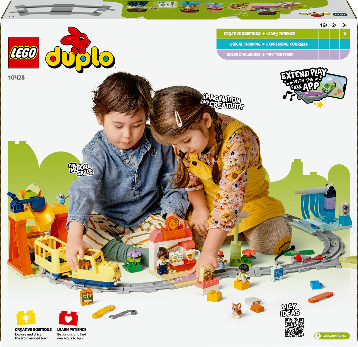 LEGO DUPLO Big Interactive Community Train Toy 10428 - Image 3