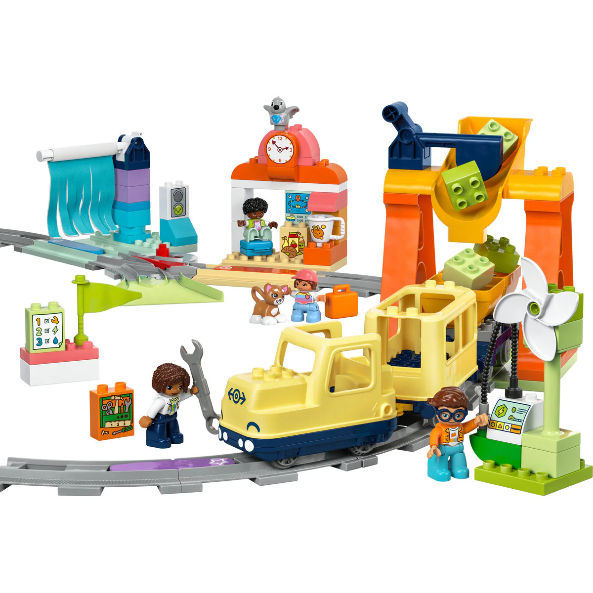 LEGO DUPLO Big Interactive Community Train Toy 10428 - Image 5
