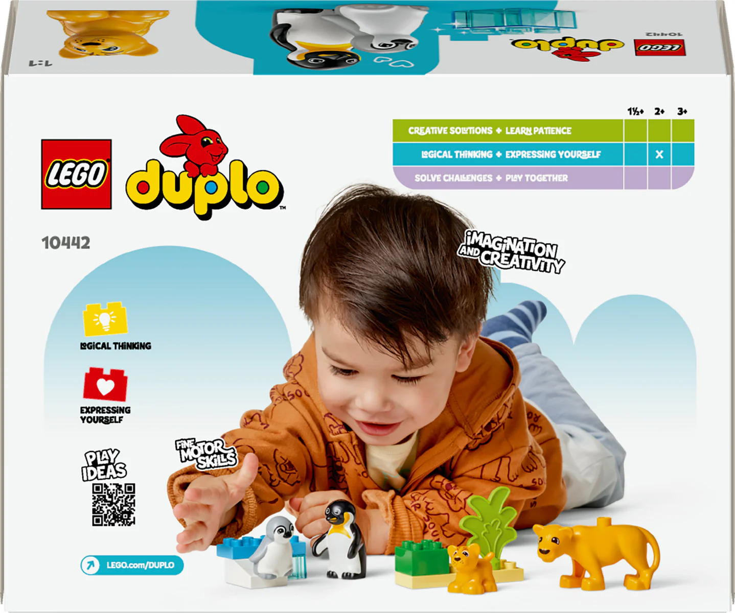 LEGO DUPLO Wild Animal Families: Penguins & Lions 10442 - Image 3