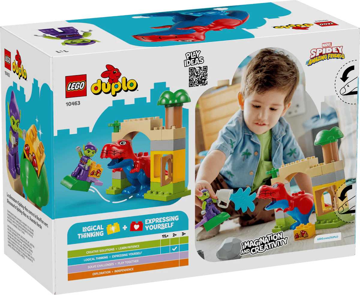 LEGO DUPLO Marvel Dinosaur Spidey-Rex vs. Green Goblin 10463 - Image 3