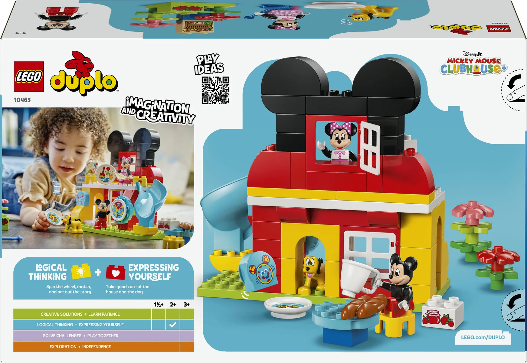 LEGO DUPLO Disney Mickey Mouse Clubhouse with Minnie & Pluto 10465 - Image 4