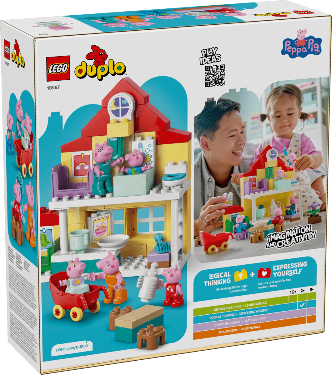 LEGO DUPLO Peppa Pig Family House Toy 10467 - Image 3