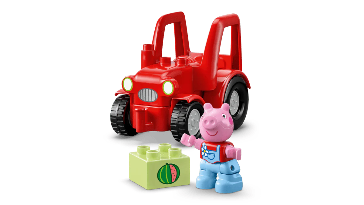 LEGO DUPLO Peppa Pig Tractor and Market Toy 10468 - Image 5