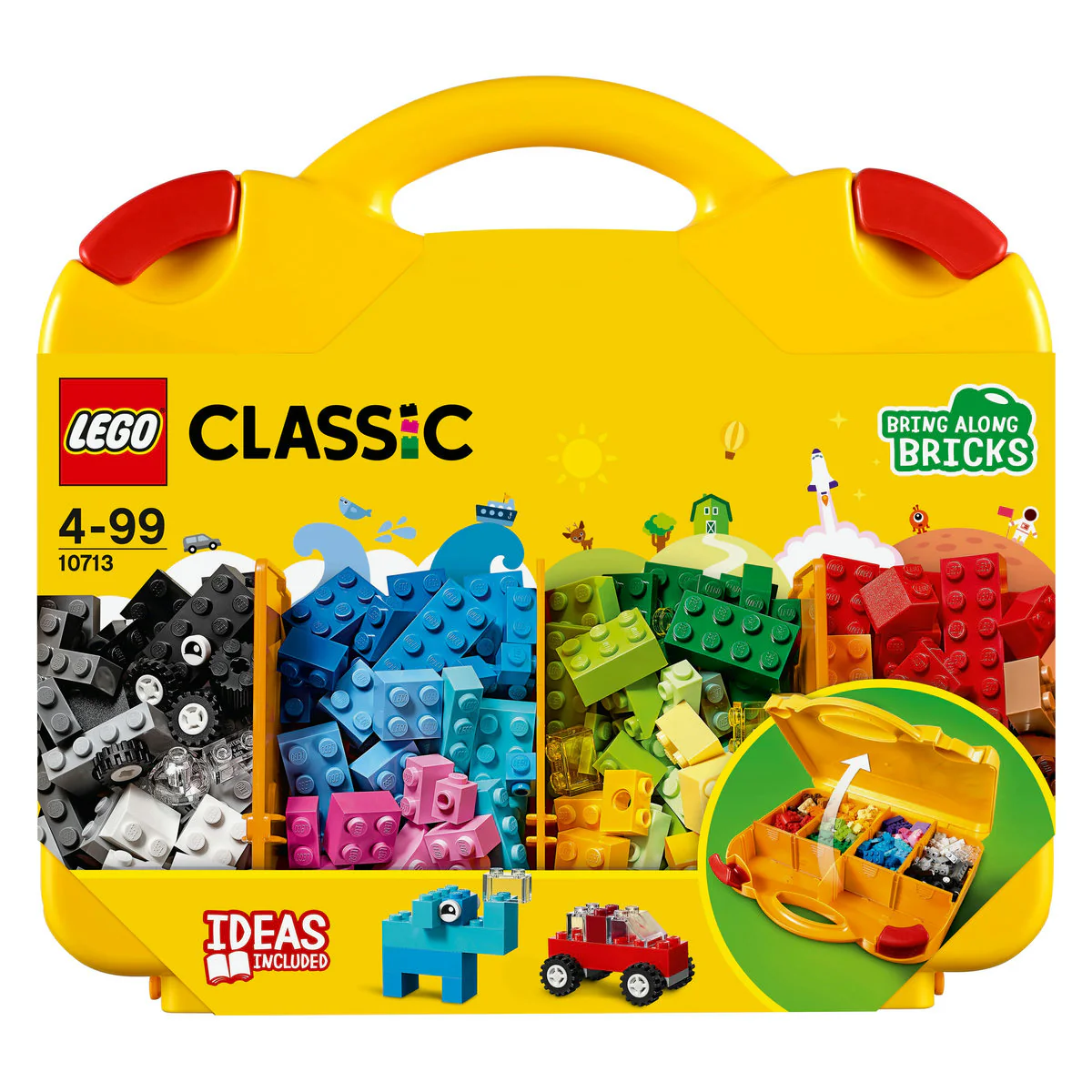 LEGO Classic Creative Suitcase 10713 - Image 2
