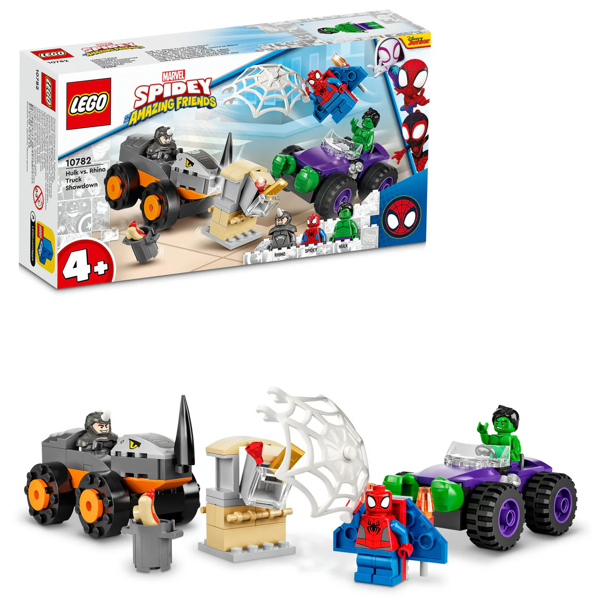 LEGO Marvel Hulk vs. Rhino Truck Showdown 10782 - Image 4