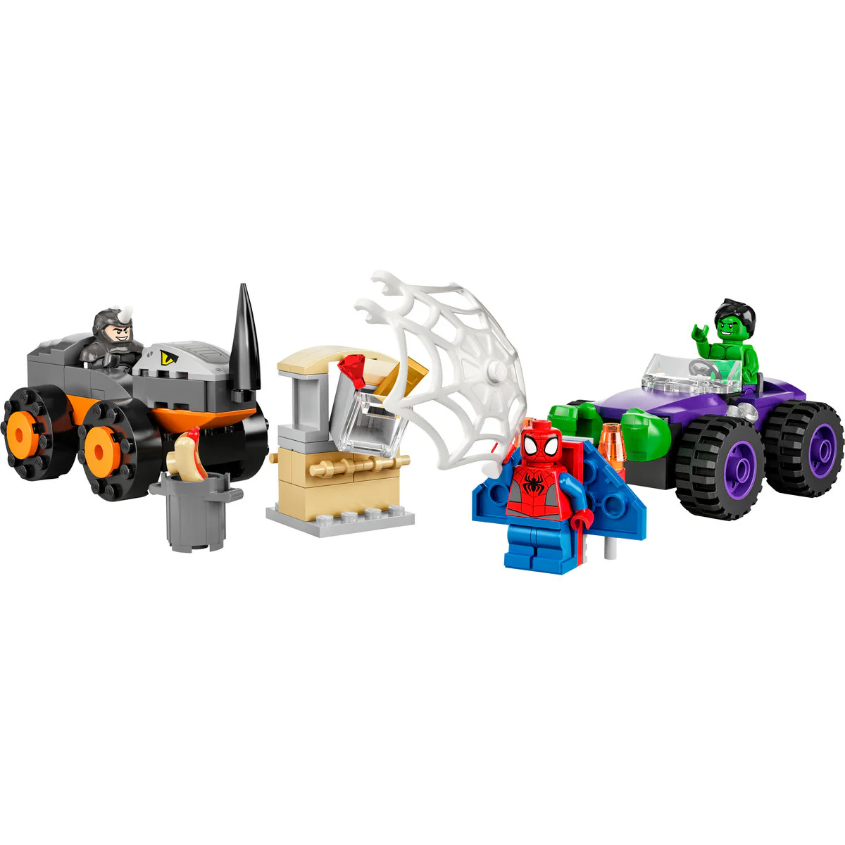 LEGO Marvel Hulk vs. Rhino Truck Showdown 10782 - Image 5