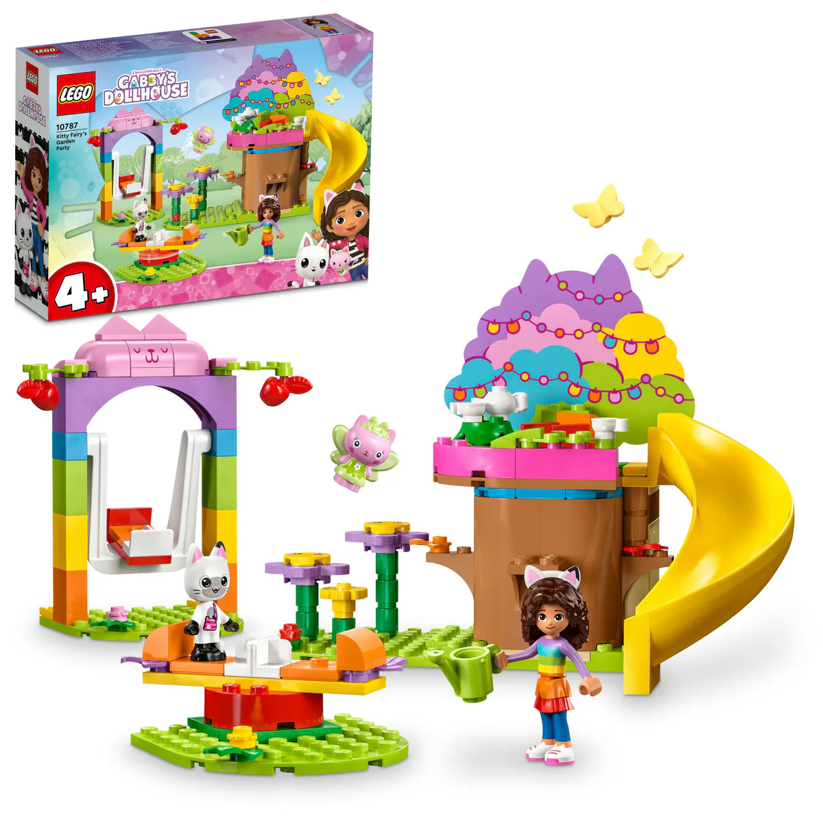 LEGO Gabby's Dollhouse Kitty Fairy's Garden Party 10787 - Image 3