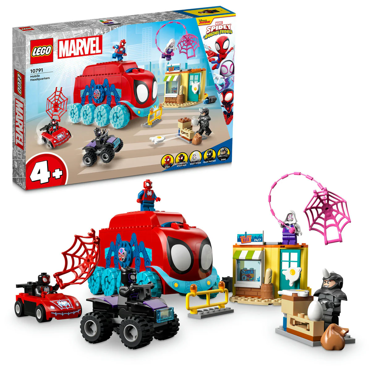 LEGO Marvel Team Spidey's Mobile Headquarters Set 10791 - Image 4
