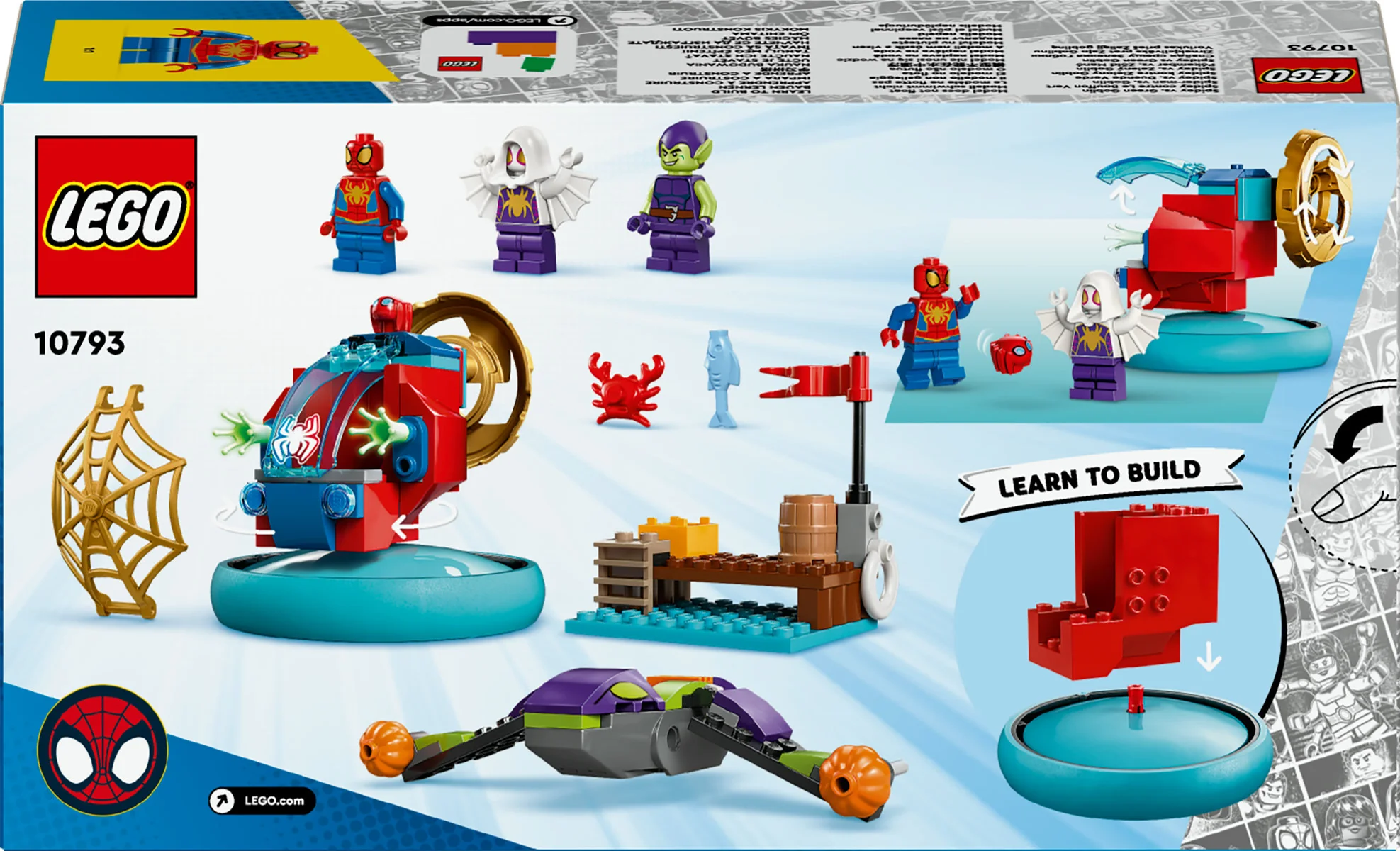 LEGO Marvel Spidey and his Amazing Friends Spidey vs. Green Goblin 10793 - Image 3