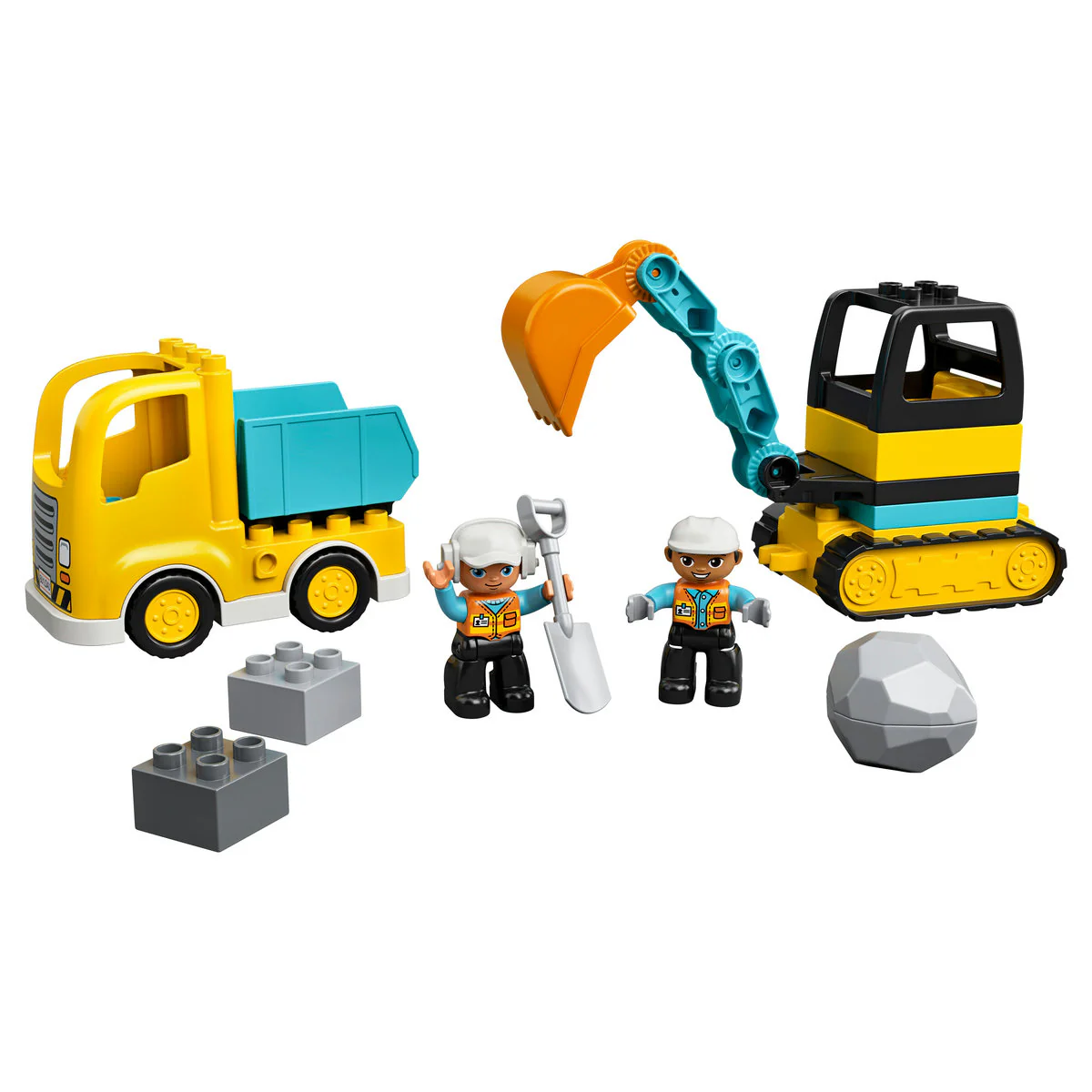 LEGO DUPLO Truck & Tracked Excavator 10931 - Image 4