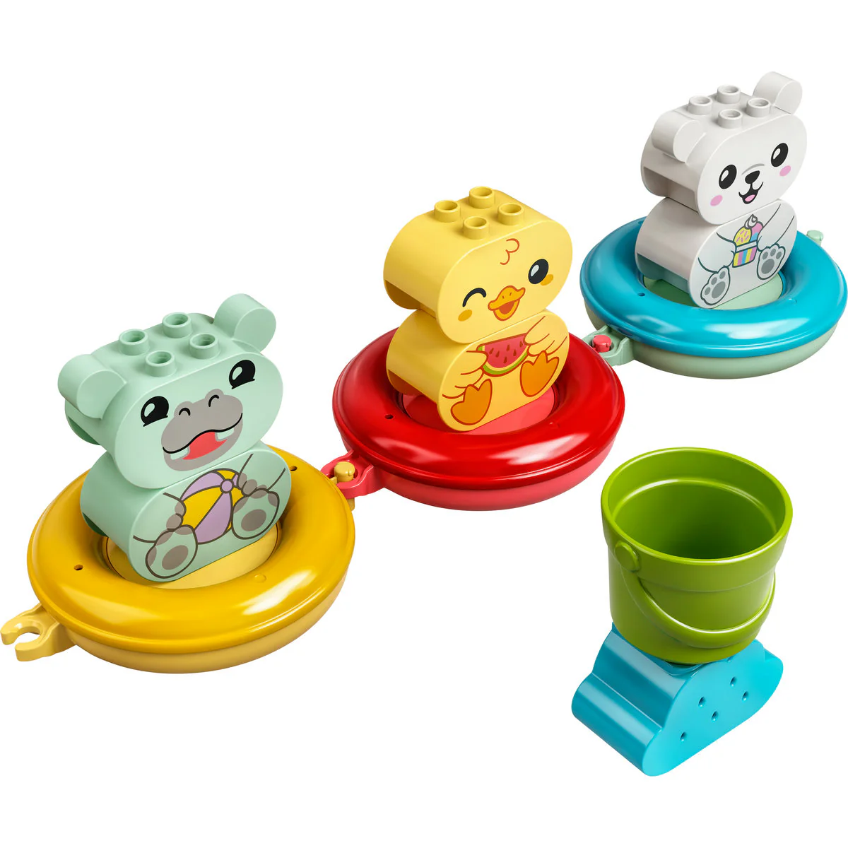LEGO DUPLO Bath Time Fun: Floating Animal Train 10965 - Image 5
