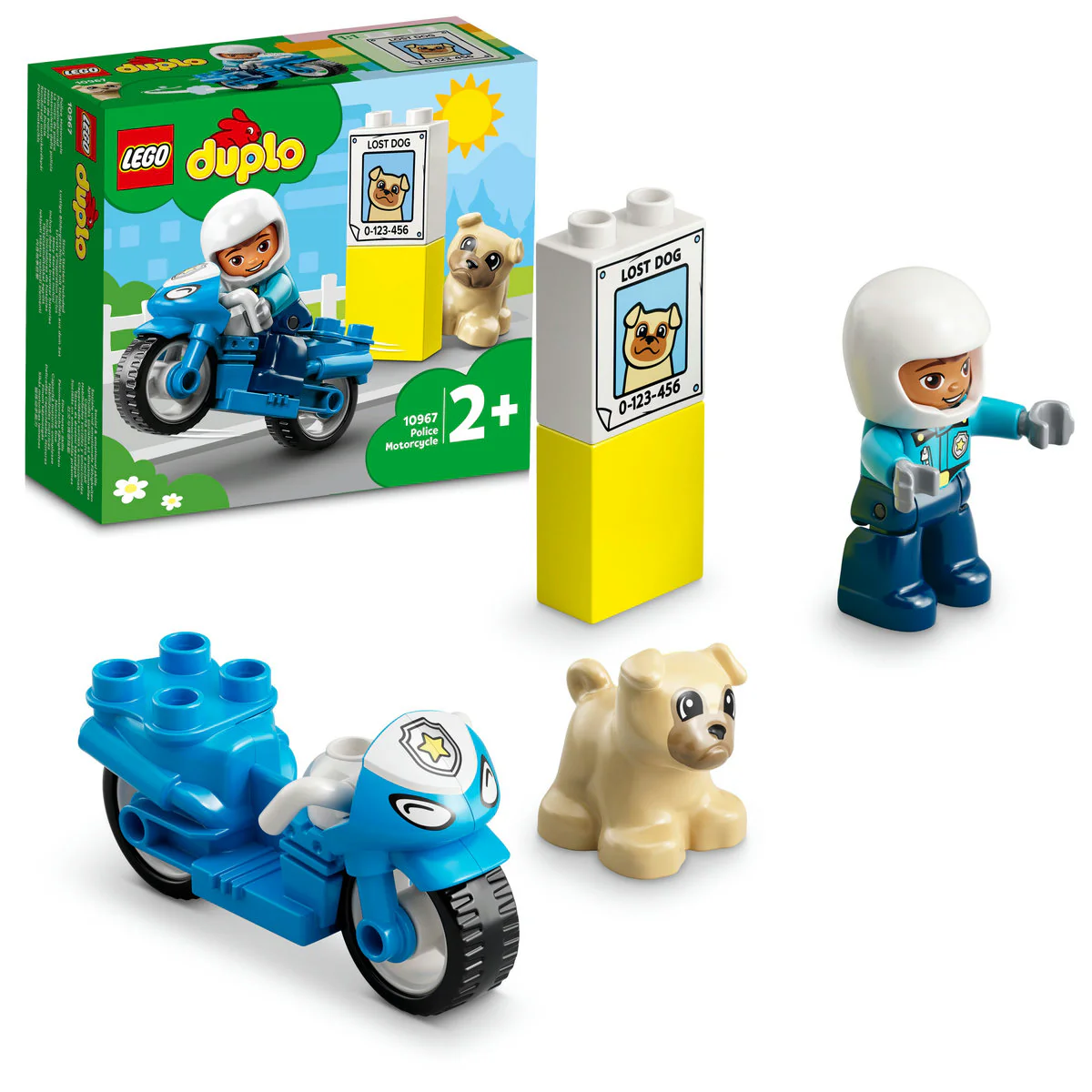 LEGO DUPLO Police Motorcycle 10967 - Image 4