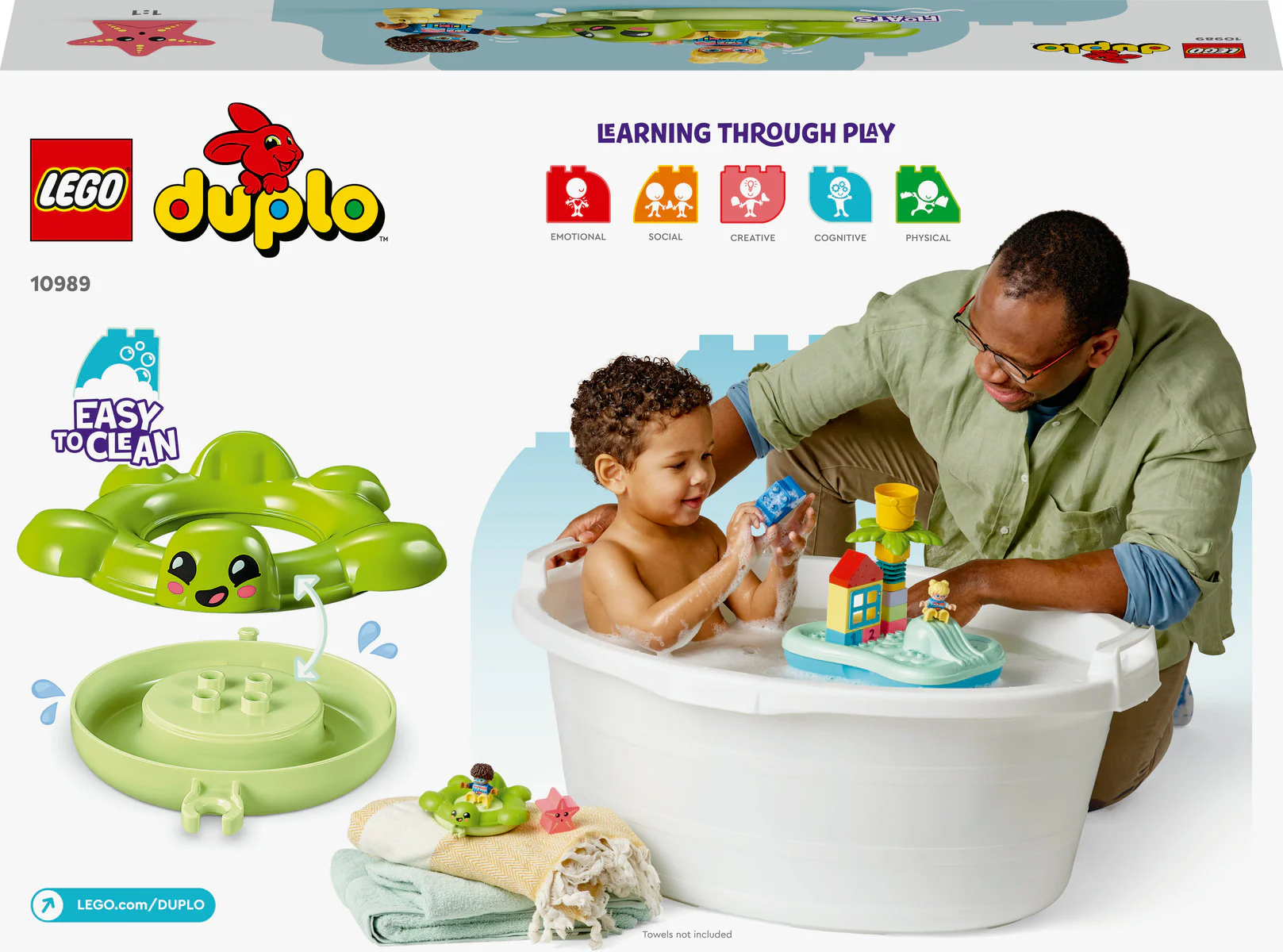 LEGO DUPLO Water Park Bath Toys for Toddlers 10989 - Image 3