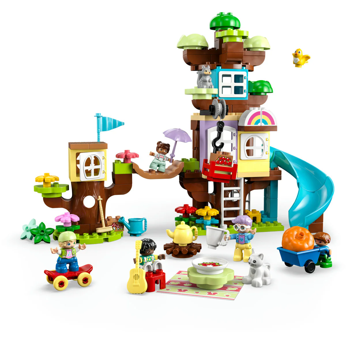 LEGO DUPLO 3in1 Tree House Set with Animals 10993 - Image 5