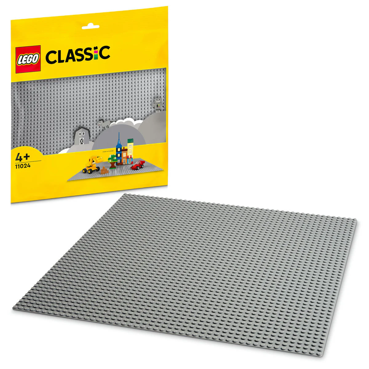 LEGO Classic Grey Baseplate 11024 - Image 3