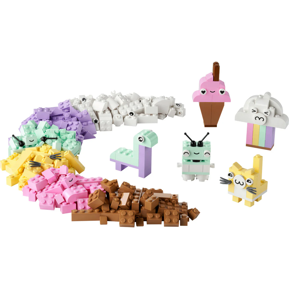 LEGO Classic Creative Pastel Fun Building Toys 11028 - Image 5